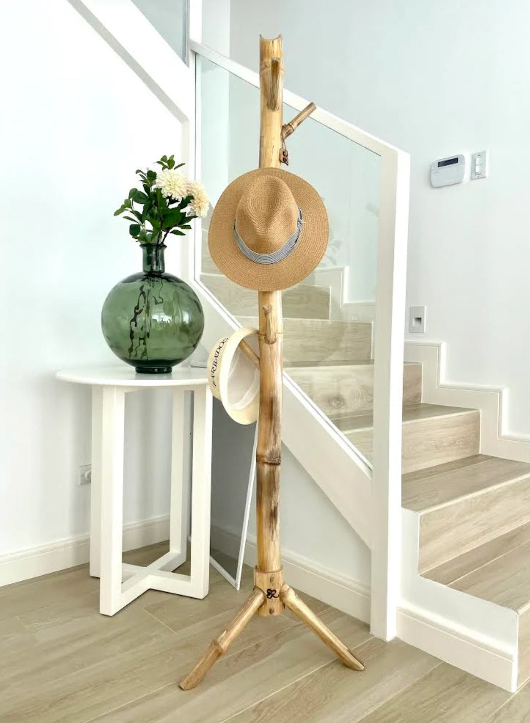 Handmade Bamboo Hat Stand