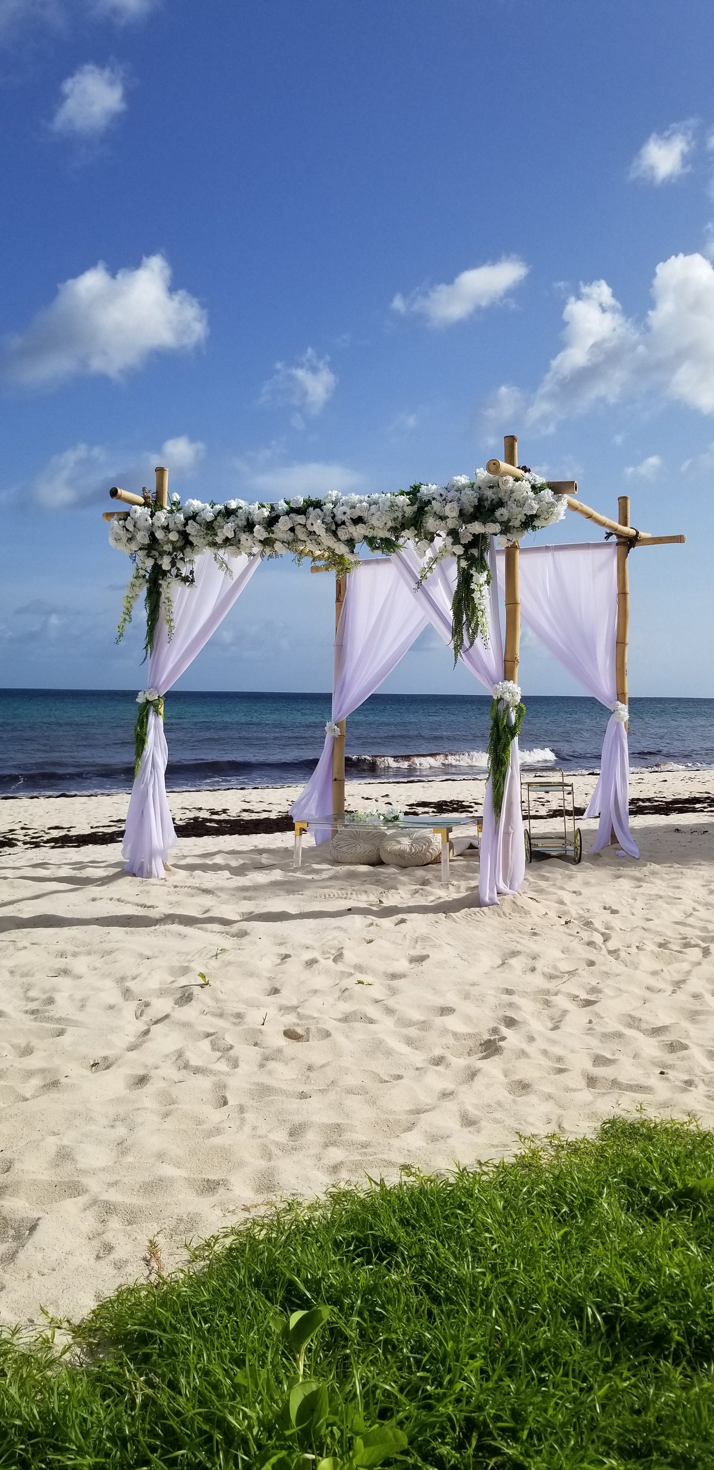 Bamboo Pergola Rental