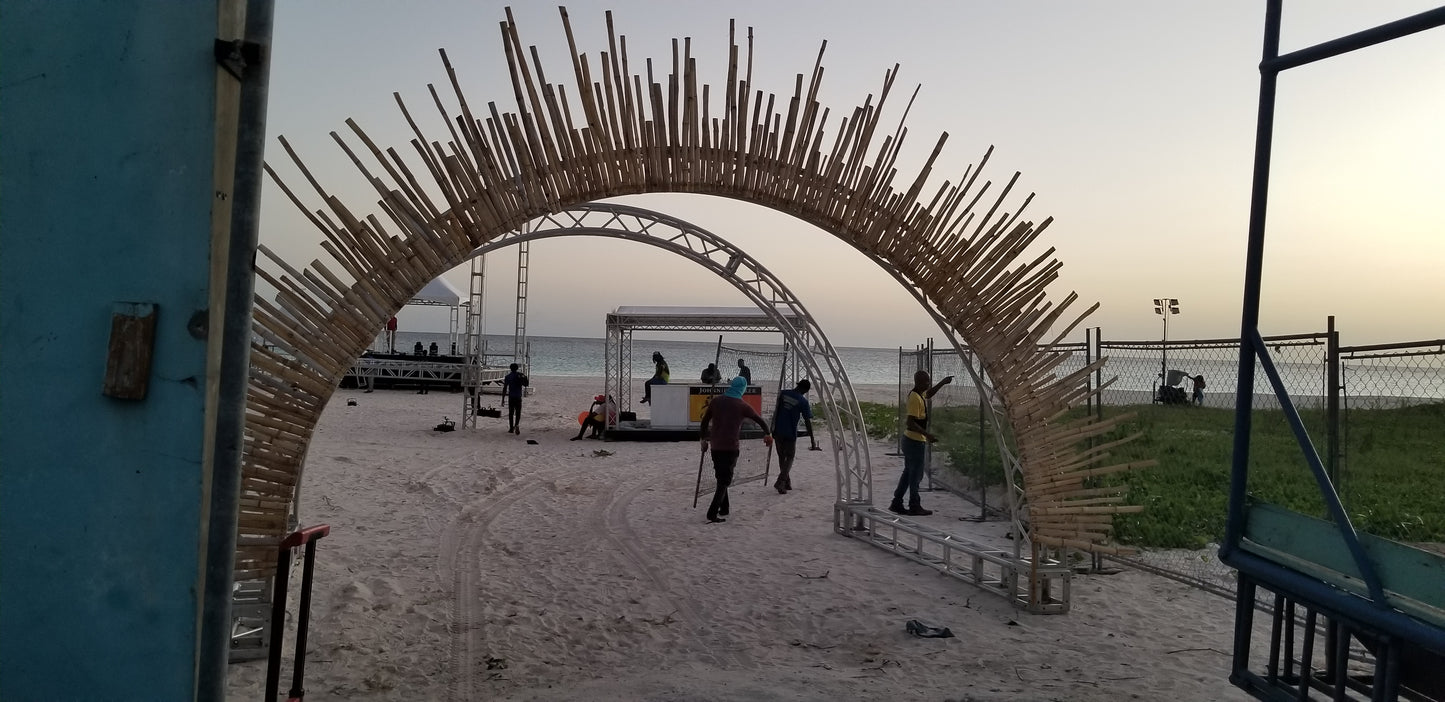 Bamboo Sunburst Strip