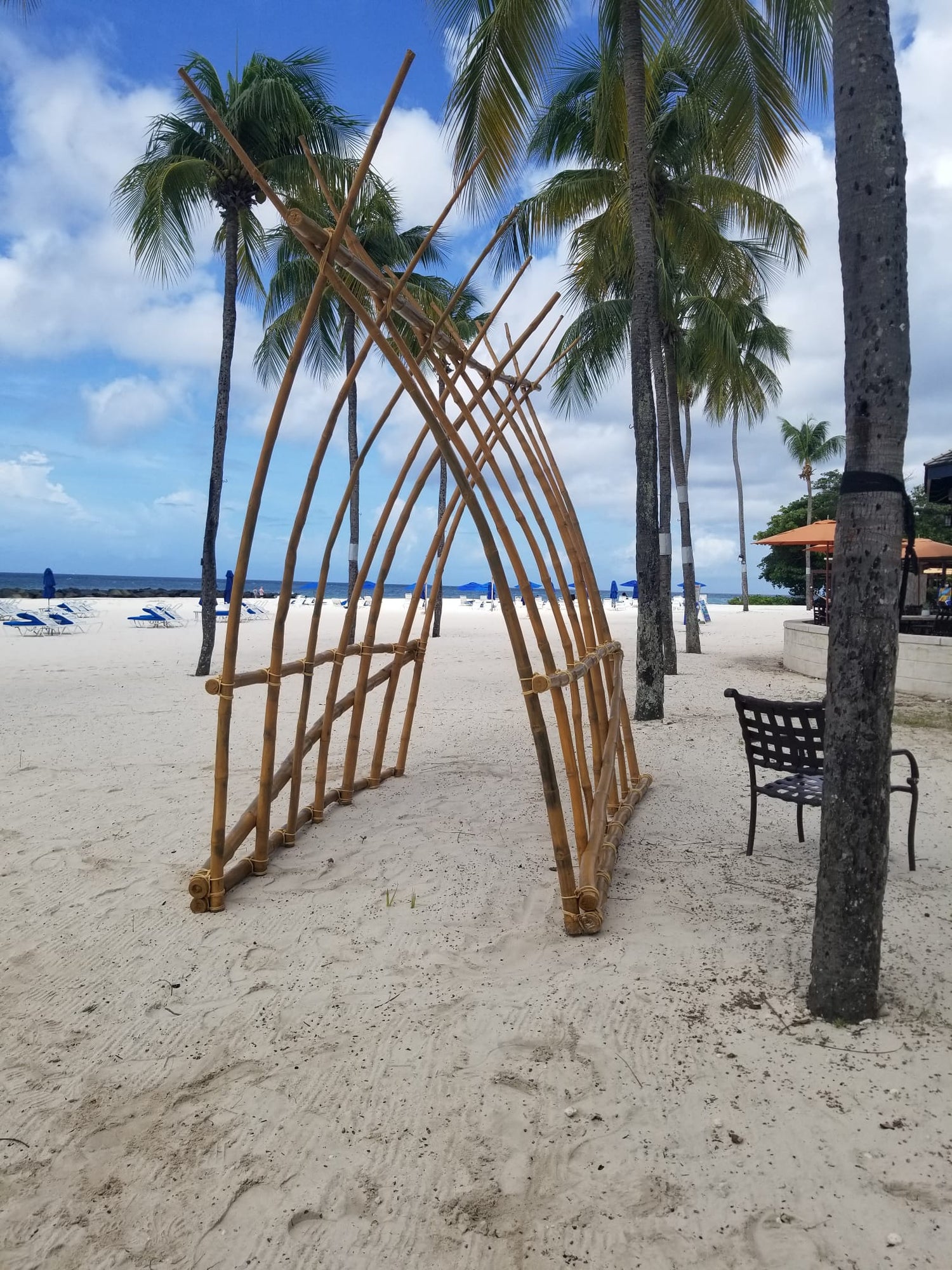 Outdoor Bamboo Structures