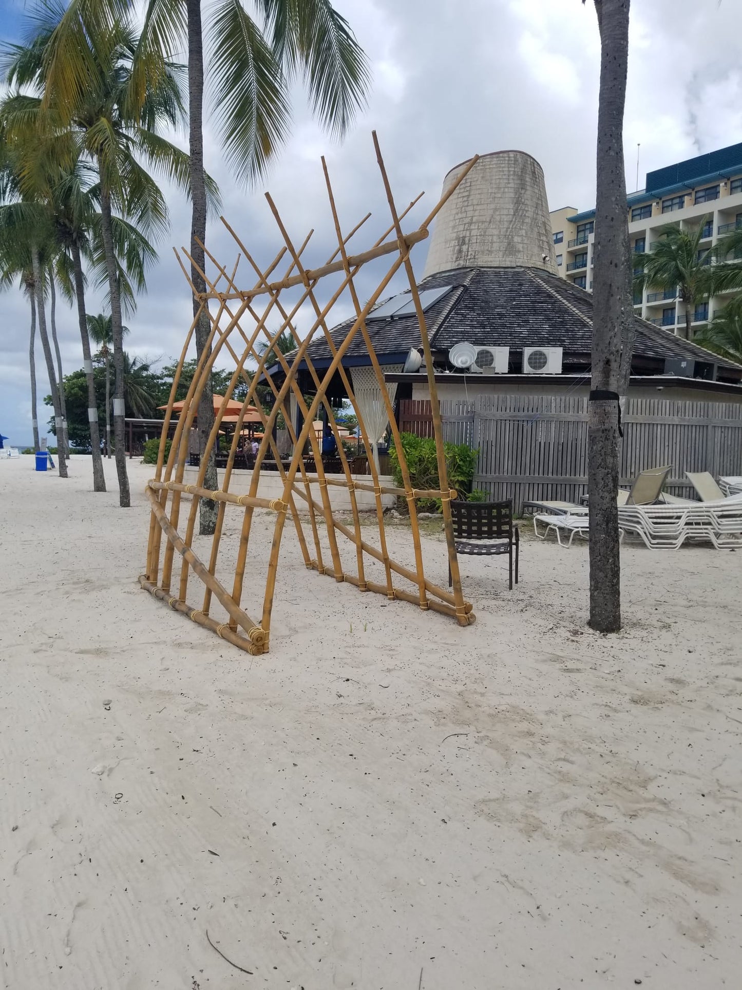 Bamboo Dome Entryway