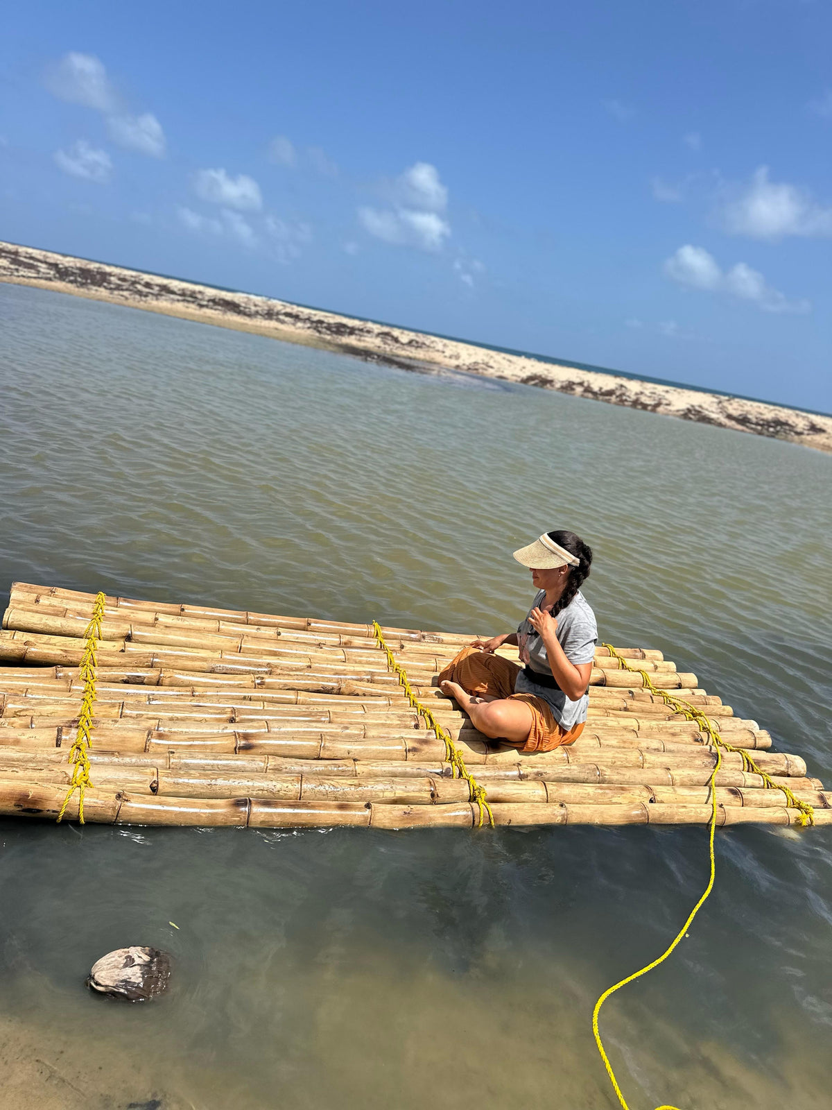 Bamboo Log Raaft Bamboo Raft (Photoshoot Rental Only) – Eliza-Rosetta Home