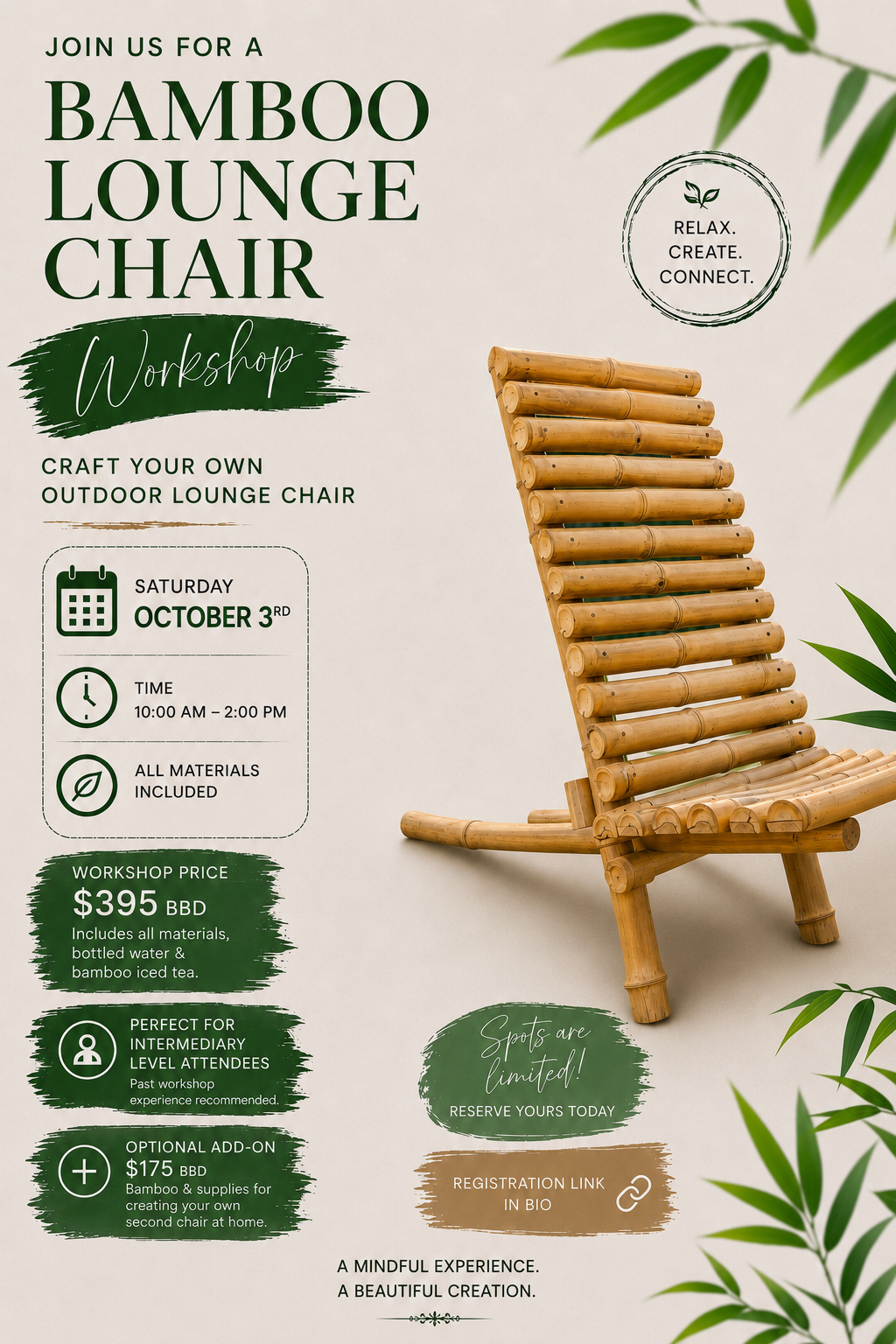 Craft with Bamboo Workshop Series