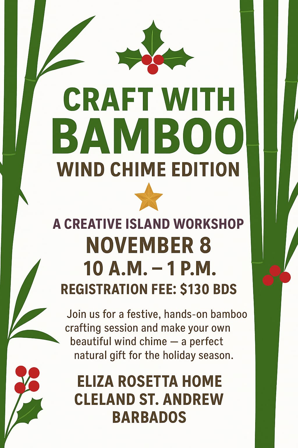 Craft with Bamboo Workshop Series